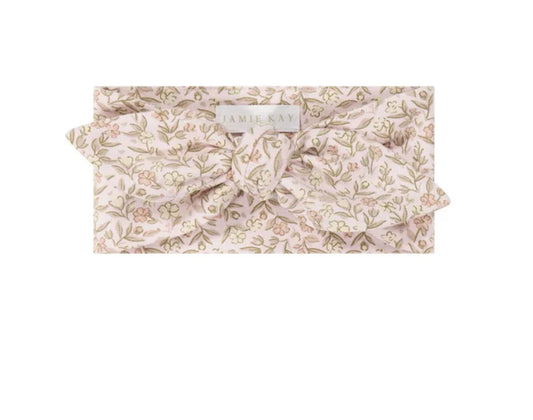 Ariella Mauve Organic Cotton Headband