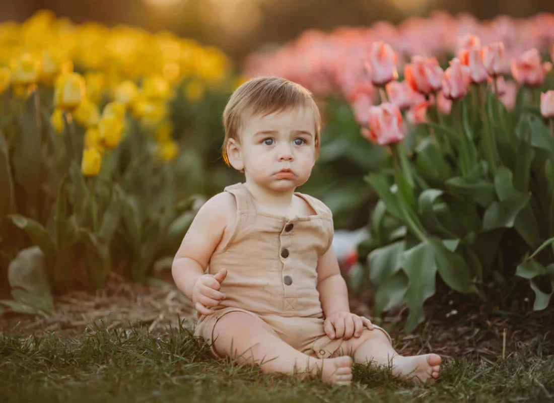 Organic Cuffed Muslin Overall