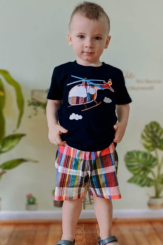 Toddler Boy'S Short Sleeve T-Shirt and Short Outfit Set 2-7T