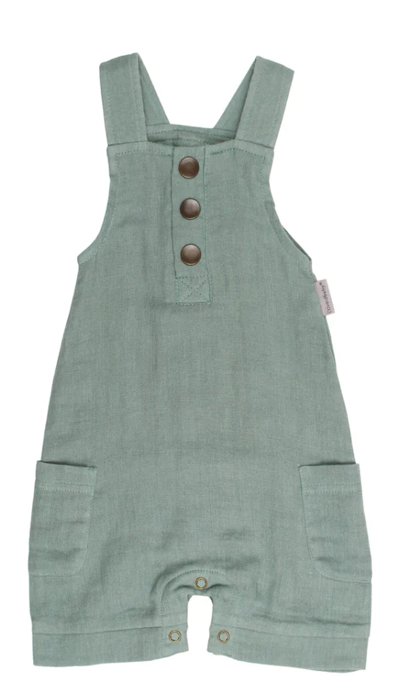 Organic Cuffed Muslin Overall