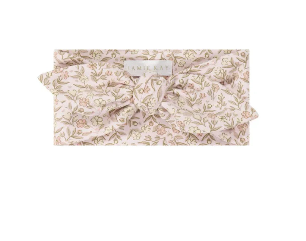 Ariella Mauve Organic Cotton Headband