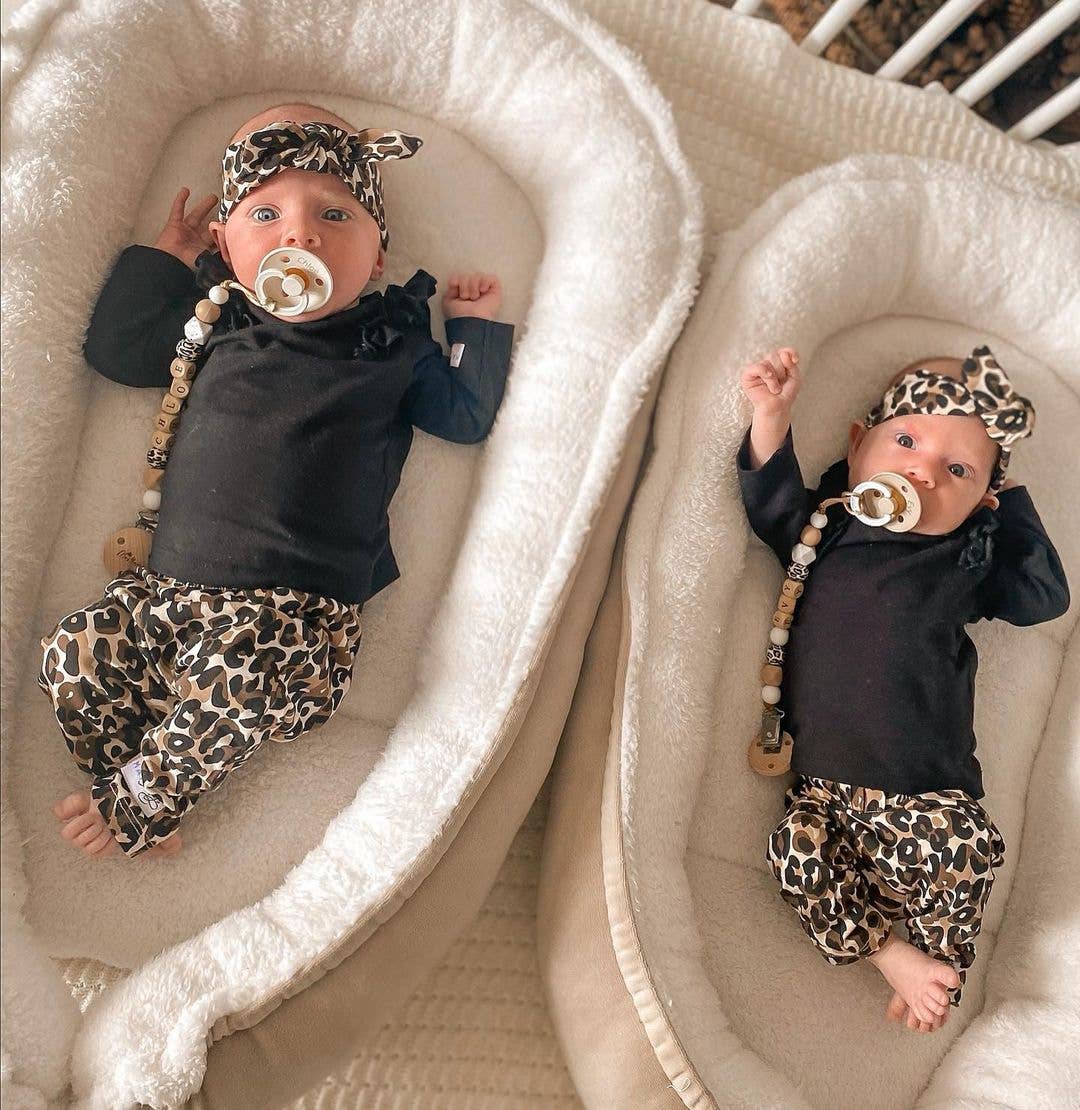 May Mays baby ruffle shirt Rosie zwart