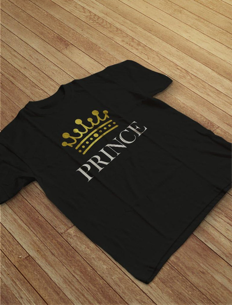 Prince Shirt for Boys Crown Gift for Son Little Boys Toddler Infant Kids Tshirt