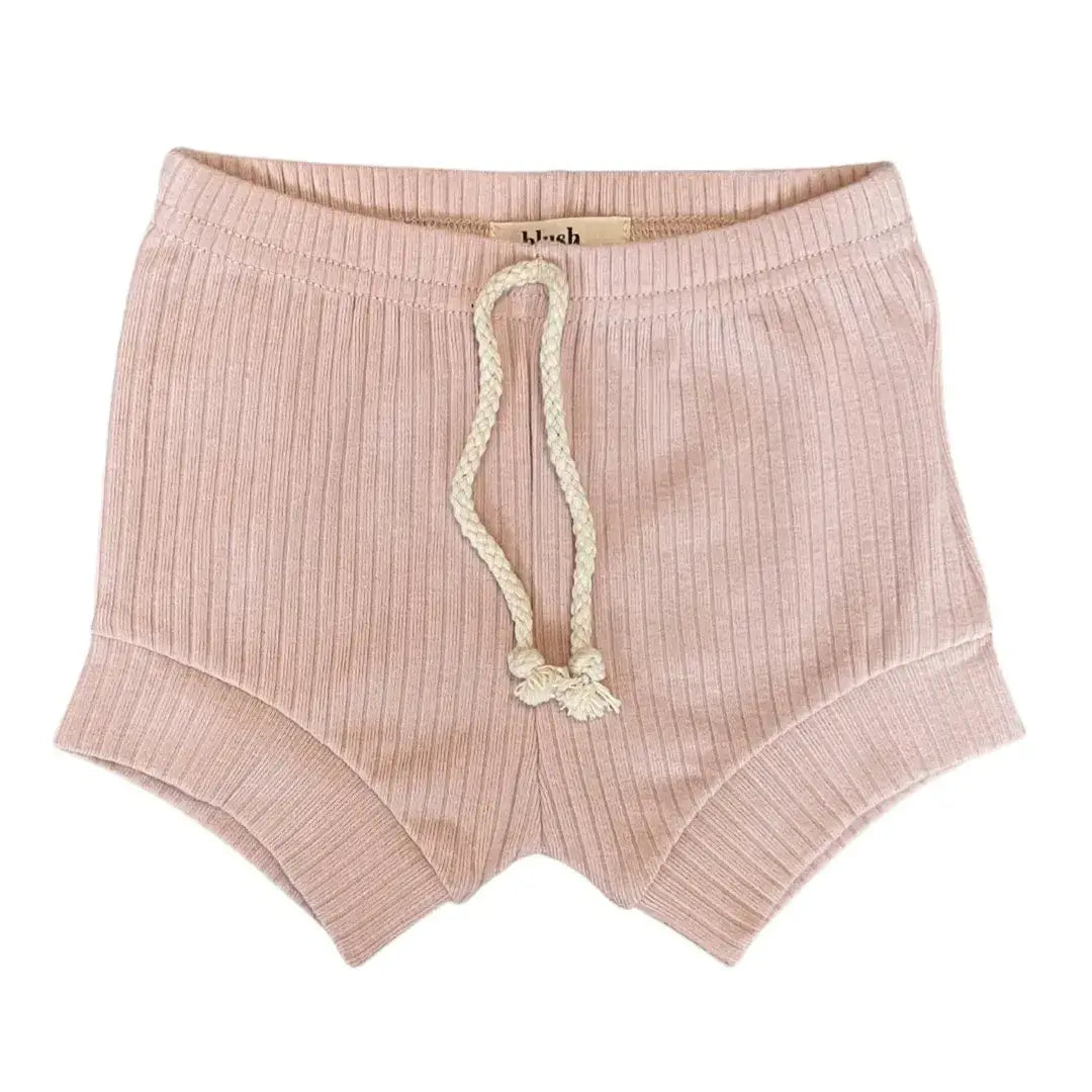 - BRIAR | Ribbed Organic Baby Toddler Shorts