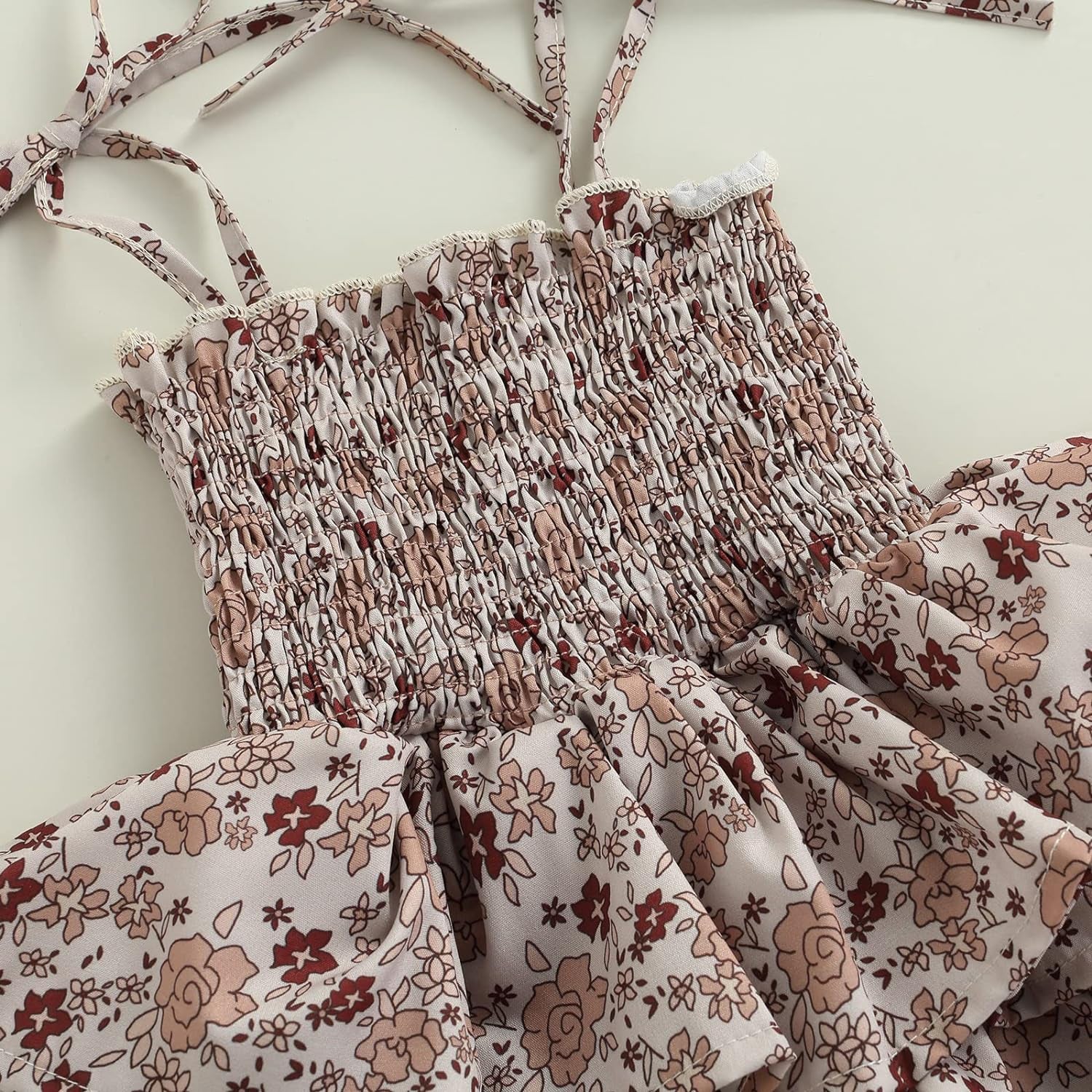 0-6Y Summer Family Matching Outfits Sisters Romper Dress Brother Shirt Cute Floral Print Outfits Sets