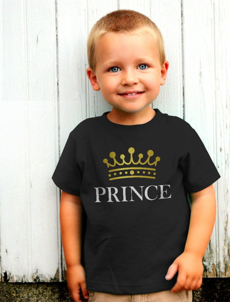Prince Shirt for Boys Crown Gift for Son Little Boys Toddler Infant Kids Tshirt